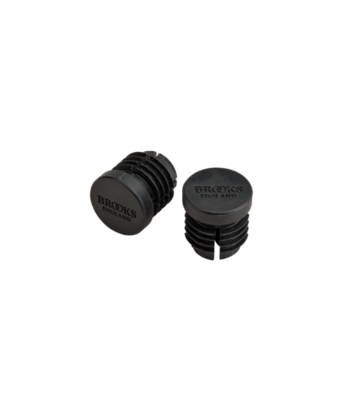 BROOKS RUBBER BAR END PLUGS (BLACK)