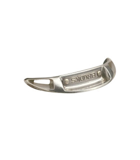 PLACA TRASERA ALUMINIO SILLINES BROOKS CAMBIUM C15 (PLATA)