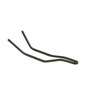 BROOKS C15, C15 CARVED ALL WEATHER TUBULAR STEEL RAIL (BLACK)