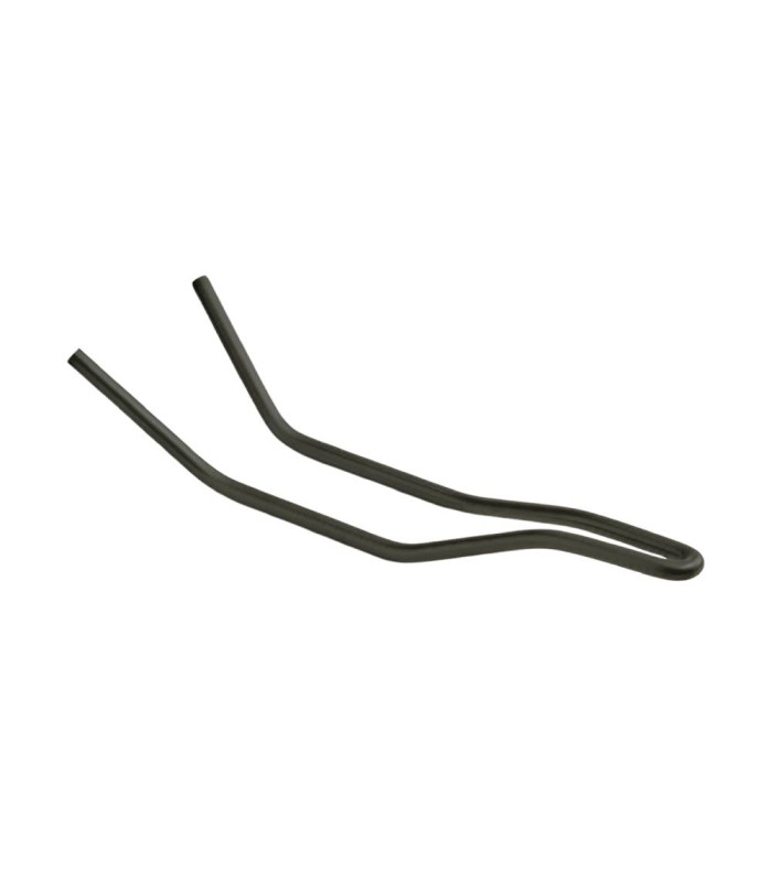 RAIL ACERO SILLINES BROOKS C15, C15 CARVED (NEGRO)