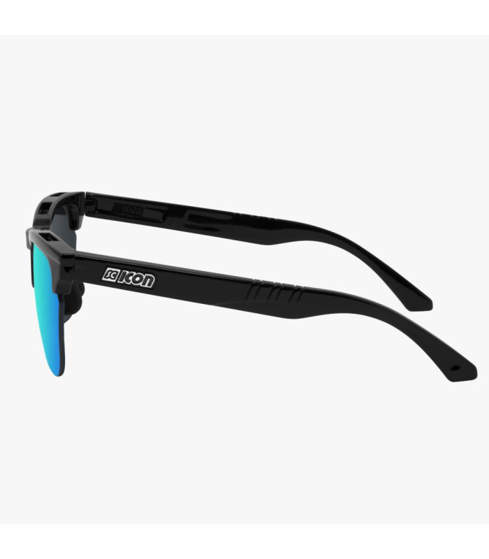 SCICON GRAVEL DEMI GLOSS SUNGLASSES (MULTIMIRROR RED LENSES)