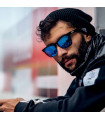 SCICON GRAVEL DEMI GLOSS SUNGLASSES (MULTIMIRROR RED LENSES)