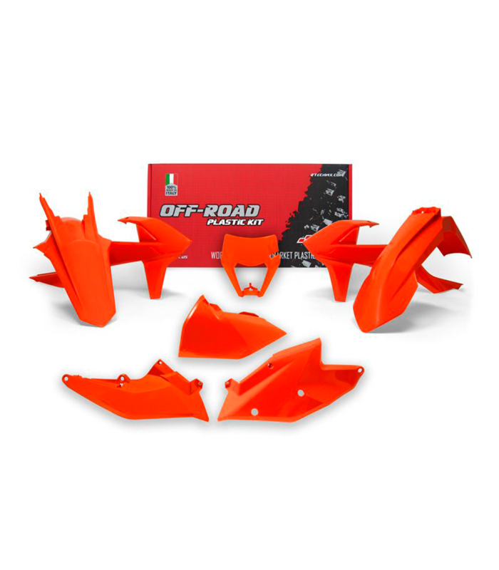 KIT PLÁSTICOS RTECH KTM EXC, EXC-F, XC-W (2017-2019)