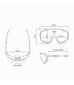 MONTURA GAFAS SCICON AEROSCOPE (NEGRO BRILLANTE)