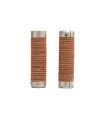 BROOKS PLUMP LEATHER GRIPS (ANTIQUE BROWN)