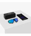 GAFAS SCICON AEROCOMFORT XL BLANCAS (LENTES MULTIESPEJO AZUL)