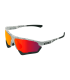 SCICON AEROCOMFORT XL FROZEN SUNGLASSES (MULTIMIRROR RED LENSES)