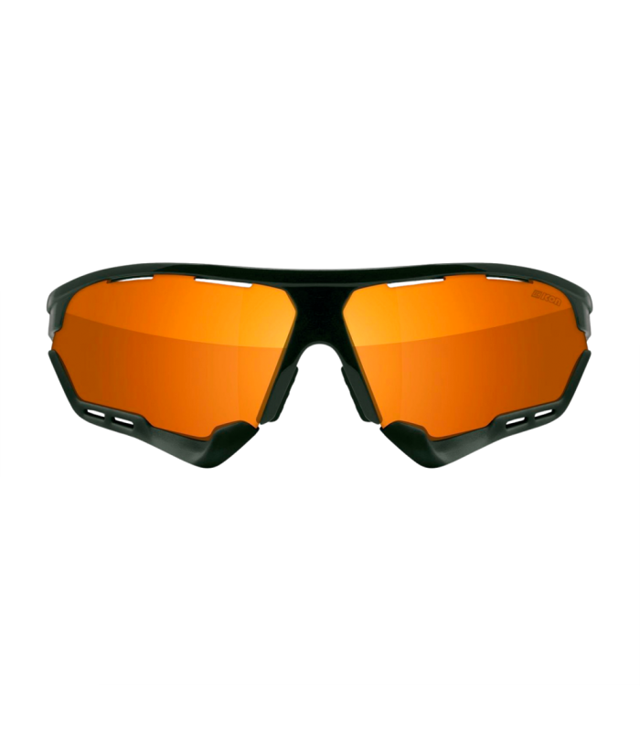 SCICON AEROCOMFORT XL BLACK SUNGLASSES (MULTIMIRROR BRONZE LENSES)