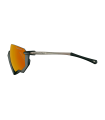SCICON AEROJET TITANIUM METAL BLACK SUNGLASSES (MULTIMIRROR BRONZE LENSES)