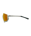 SCICON AEROJET TITANIUM METAL WHITE SUNGLASSES (MULTIMIRROR BRONZE LENSES)