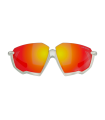 GAFAS SCICON AEROJET TITANIUM METAL WHITE (LENTES MULTIESPEJO ROJO)