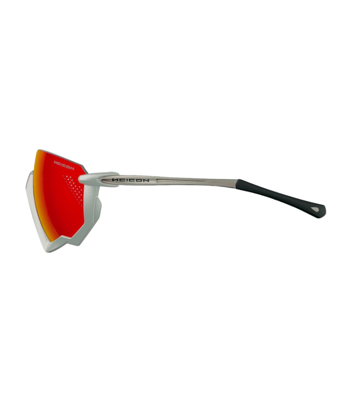 GAFAS SCICON AEROJET TITANIUM METAL WHITE (LENTES MULTIESPEJO ROJO)