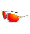 GAFAS SCICON AEROJET TITANIUM CRYSTAL BRILLANTE (LENTES MULTIESPEJO ROJO)
