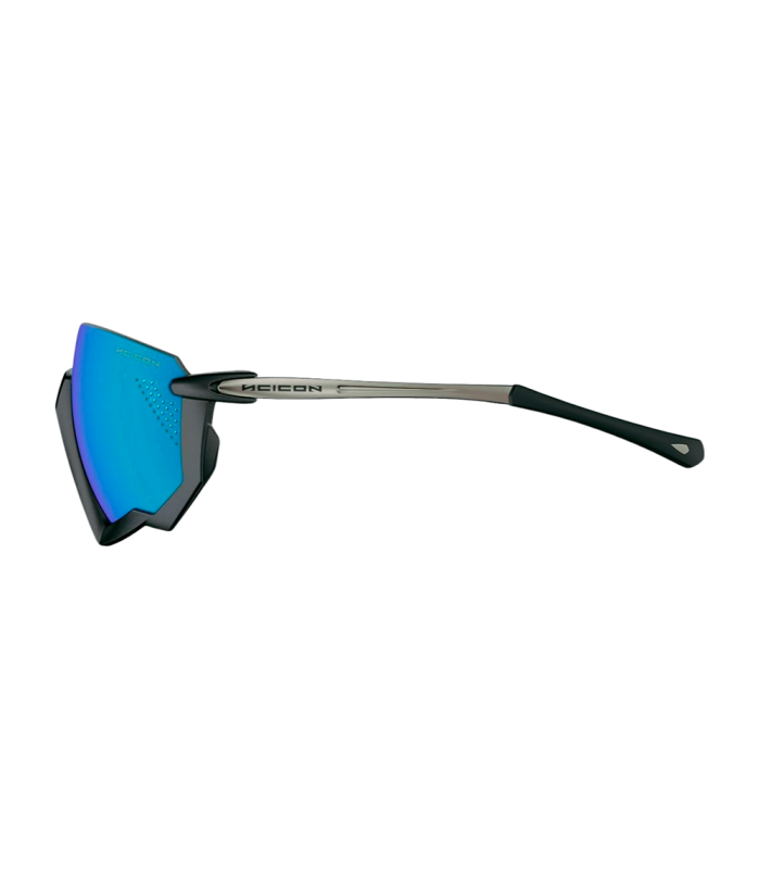 GAFAS SCICON AEROJET TITANIUM METAL BLACK (LENTES MULTIESPEJO AZUL)