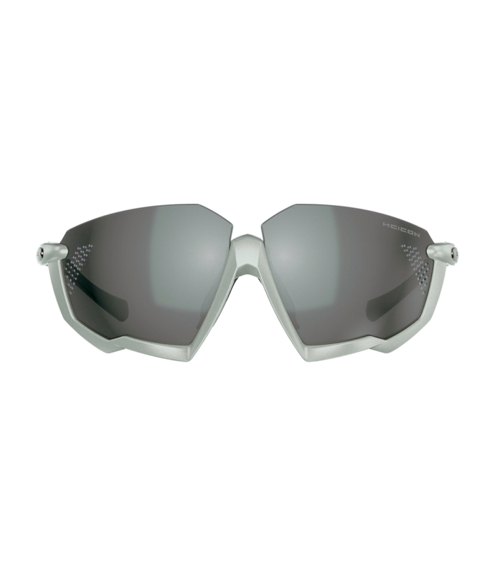 SCICON AEROJET TITANIUM METAL WHITE SUNGLASSES (MULTIMIRROR SILVER LENSES)