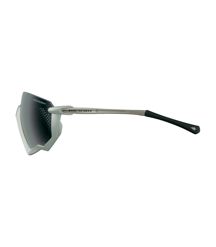 SCICON AEROJET TITANIUM METAL WHITE SUNGLASSES (MULTIMIRROR SILVER LENSES)