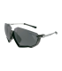 SCICON AEROJET TITANIUM METAL BLACK SUNGLASSES (MULTIMIRROR SILVER LENSES)
