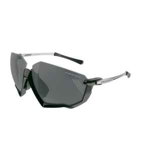 SCICON AEROJET TITANIUM METAL BLACK SUNGLASSES (MULTIMIRROR SILVER LENSES)