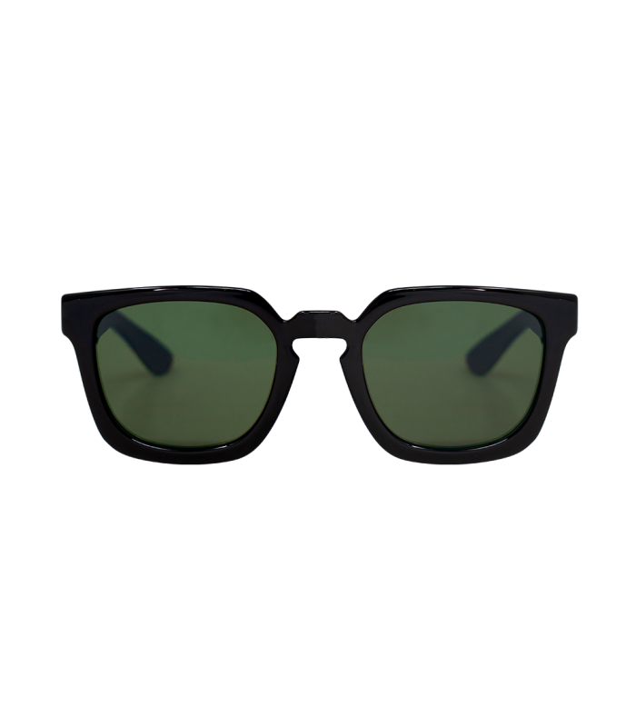 SCICON TURCIO BLACK SUNGLASSES (GREEN LENSES)