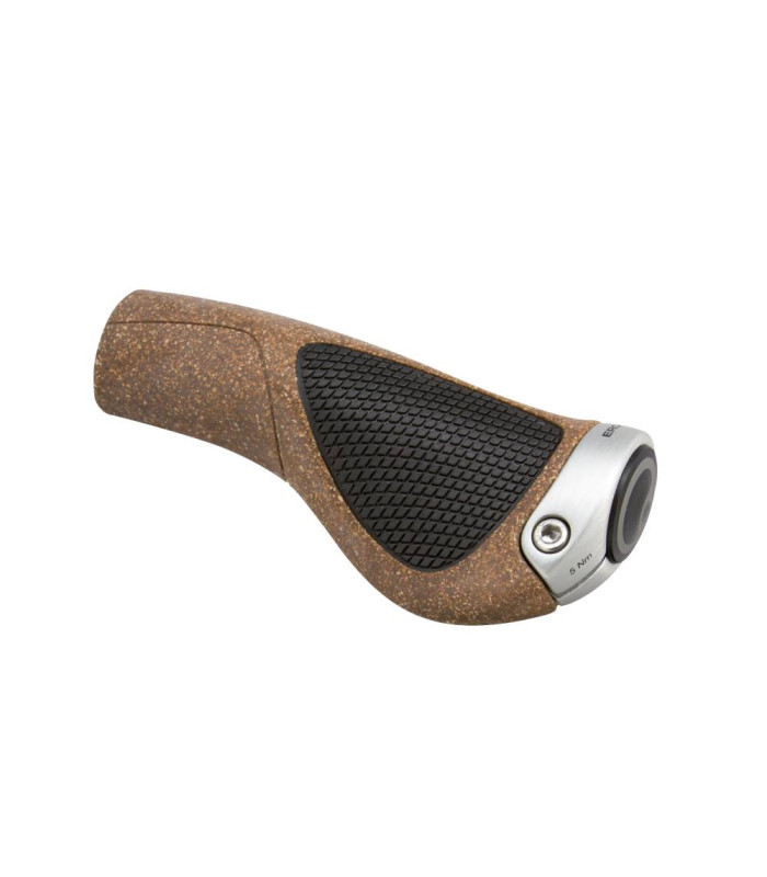 PUÑOS ERGON GP1 BIOKORK (MARRÓN-NEGRO)