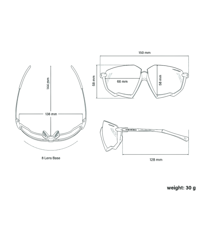 SCICON AEROJET MULTIMIRROR BRONZE REPLACEMENT LENS
