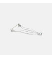 BROOKS B33 FRAME ASSEMBLY WITH BRIDGE (CHROME)