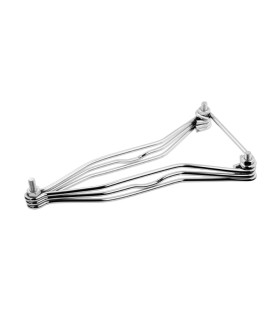 BROOKS B33 FRAME ASSEMBLY WITH BRIDGE (CHROME)