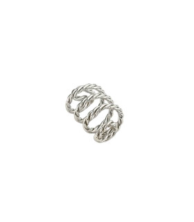 BROOKS B33 LEFT HAND STRANDED REAR COIL SPRING (CHROME)