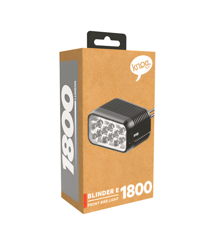 LUZ DELANTERA E-BIKE KNOG BLINDER E 1800