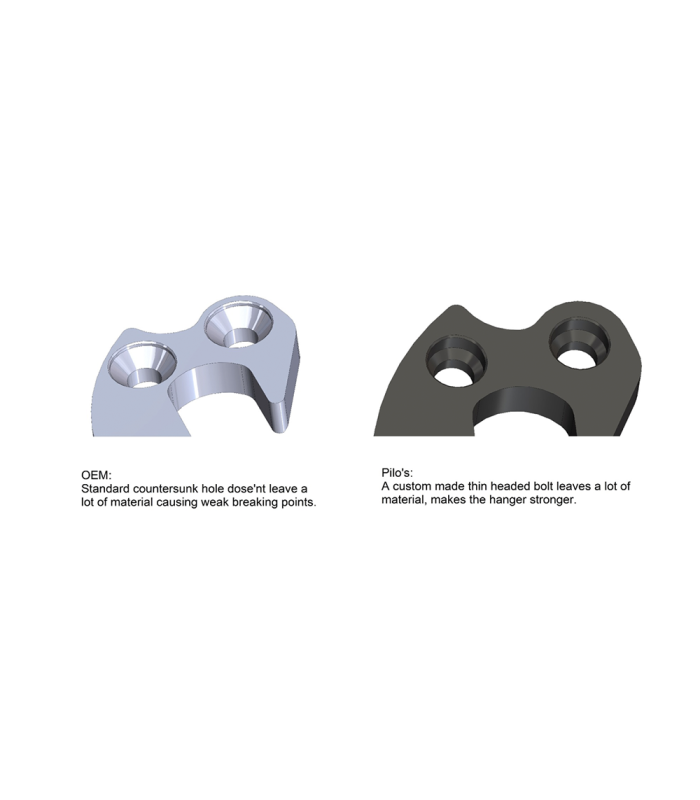 PILO D1119 DERAILLEUR HANGER RIBBLE