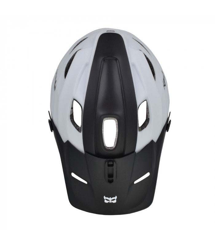 KALI MAYA DUO-WHITE/BLACK HELMET (SIZE: L)