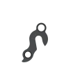 PILO D1190 DERAILLEUR HANGER GRAPHITE DESIGN