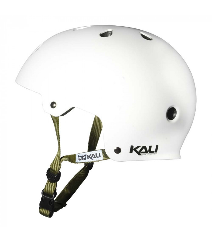 KALI MAHA SOLID-WHITE HELMET (SIZE: S)