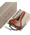 BROOKS B17 CARVED SADDLE (HONEY)