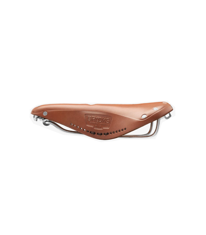 BROOKS B17 CARVED SADDLE (HONEY)