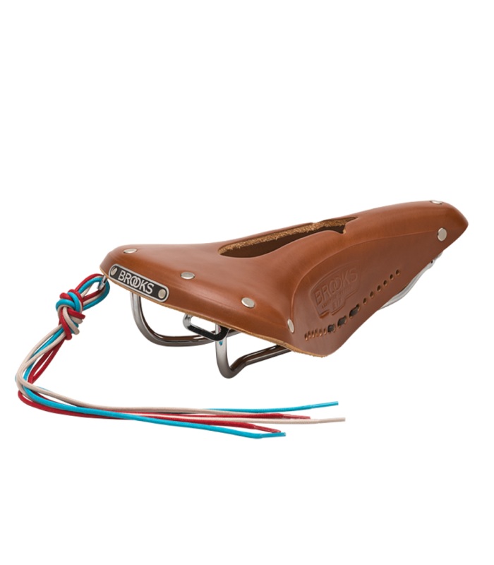 BROOKS B17 CARVED SADDLE (HONEY)