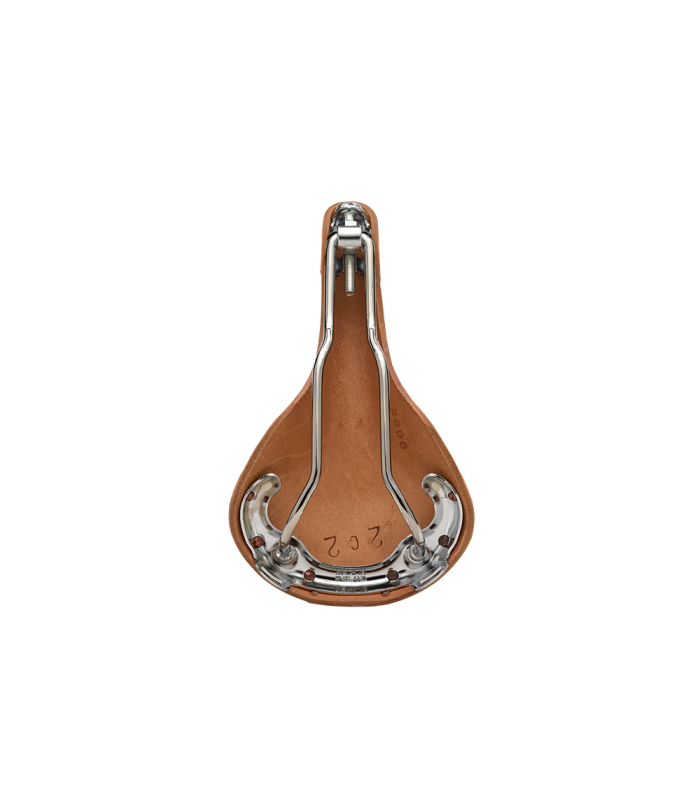 BROOKS SWIFT CHROME SADDLE (HONEY)