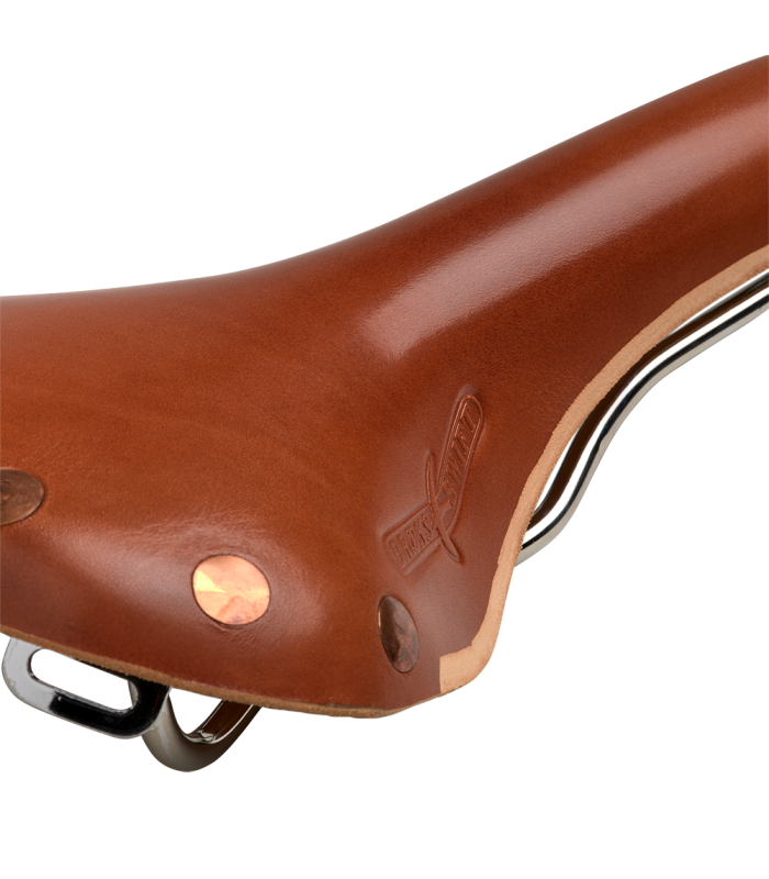 BROOKS SWIFT CHROME SADDLE (HONEY)