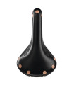 BROOKS SWIFT CHROME SADDLE (BLACK)