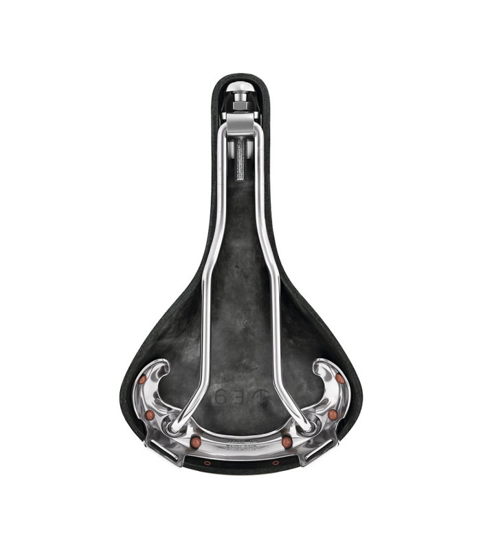 BROOKS SWIFT CHROME SADDLE (BLACK)