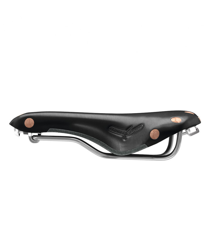 BROOKS SWIFT CHROME SADDLE (BLACK)