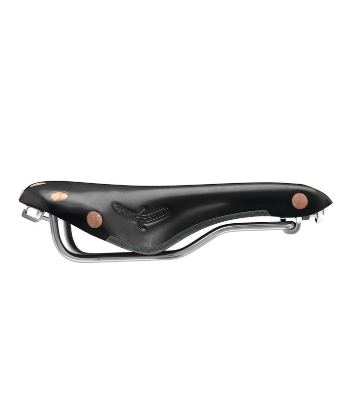 BROOKS SWIFT CHROME SADDLE (BLACK)