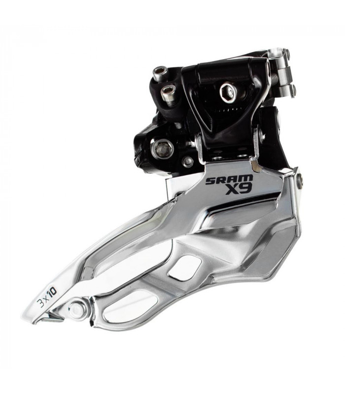 SRAM X0 3X10 FRONT DERAILLEUR TOP PULL (LOW CLAMP, 34,9)