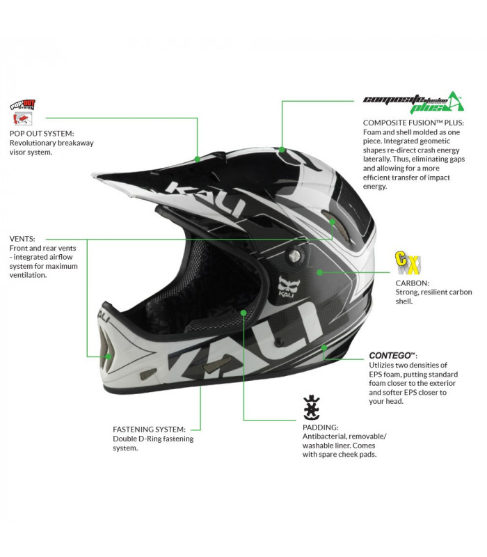 CASCO KALI AVATAR FLIPPER (TALLA L)