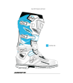 GAERNE SG-22 LIMITED EDITION BOOTS (WHITE/BLACK/LIGHT BLUE)
