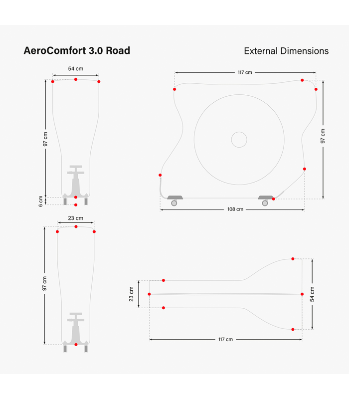 BOLSA PORTABICICLETAS SCICON AEROCOMFORT 3.0 ROAD TOUR DE FRANCE