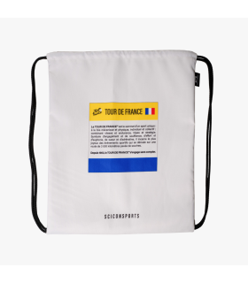 BOLSA ENTRENAMIENTO MICROFIBRA SCICON TOUR DE FRANCE (BLANCO)