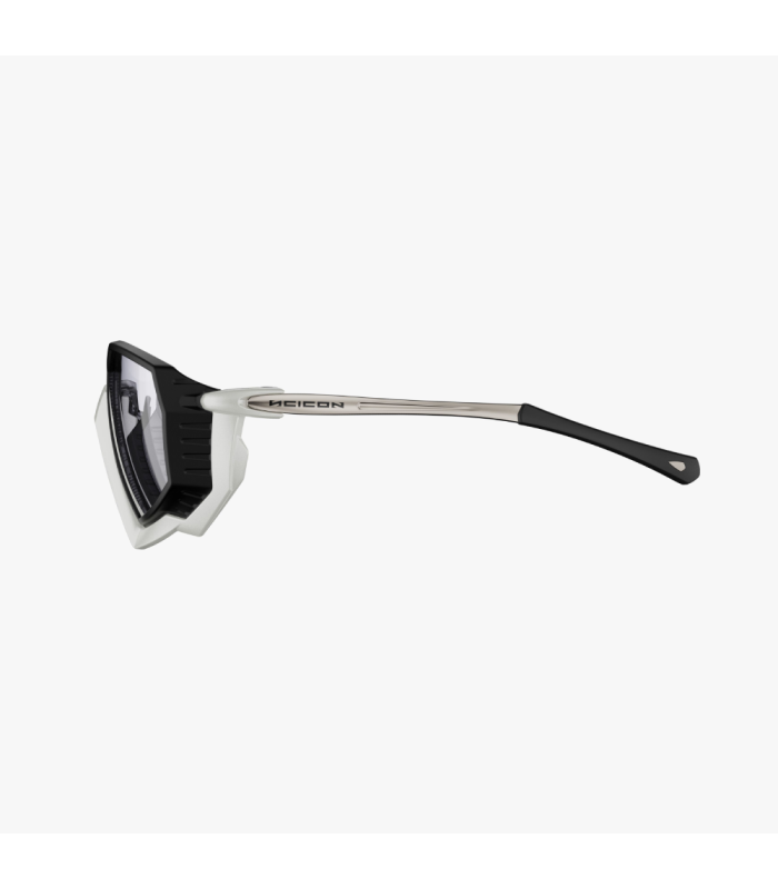 SCICON AEROJET TITANIUM METAL WHITE RX SUNNGLASSES (CLEAR LENSES)