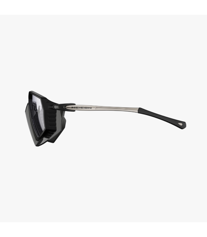 SCICON AEROJET TITANIUM METAL BLACK RX SUNNGLASSES (CLEAR LENSES)