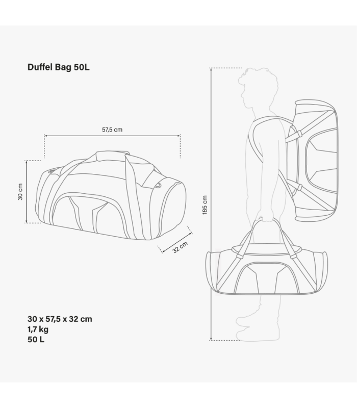 SCICON DUFFEL TOUR DE FRANCE BAG (50 L)